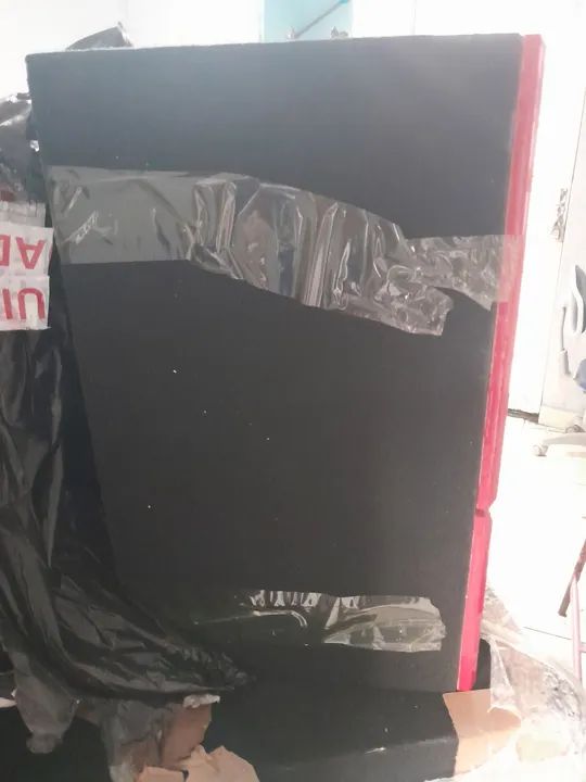 Caixa canhão nova para 2 cornetas e 2 falantes de 15 a 18 - Foto 3