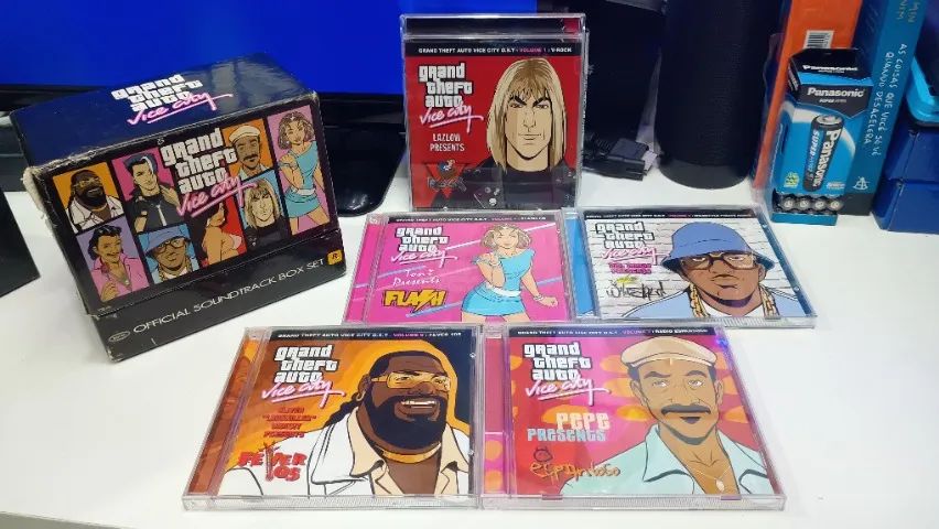 Item de colecionador raríssimo Gta Vice City Official Soundtrack
