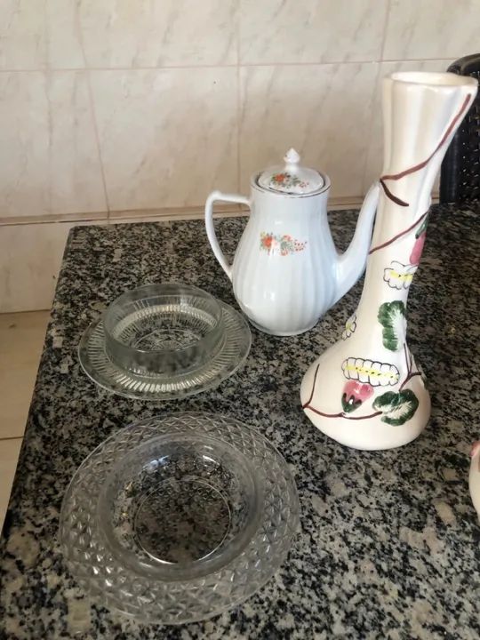 Objetos de decoração 