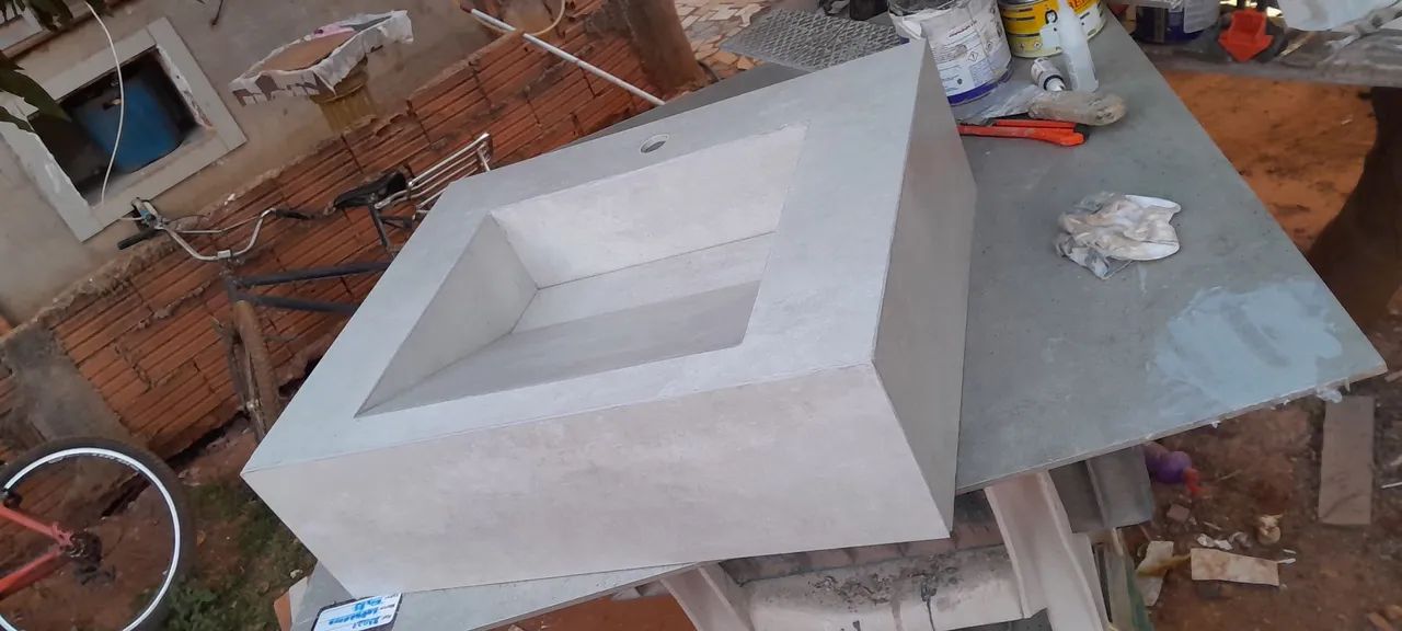 Pia de porcelanato 64842087836547122