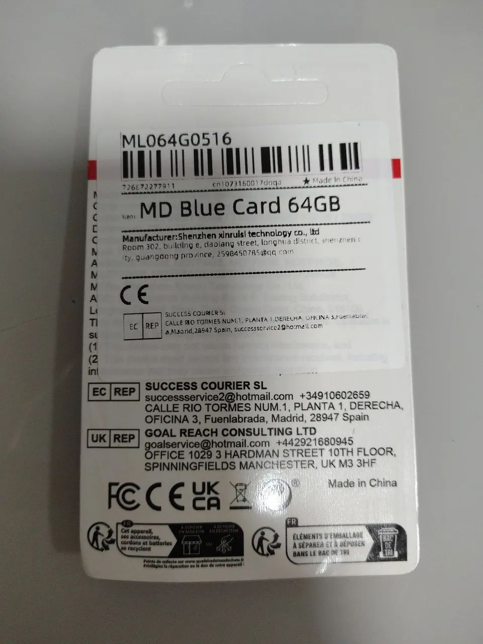 Microdrive Cartão de Memória 64GB - Foto 2