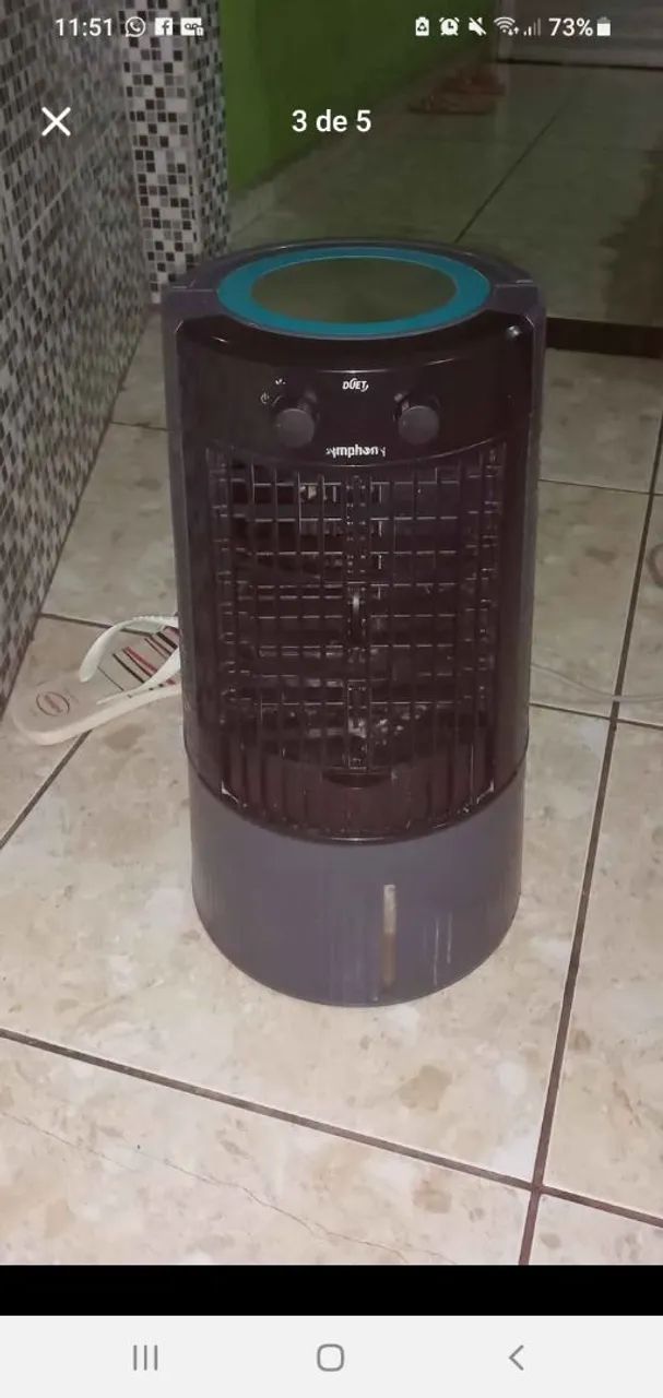 480 climatizador semi novo em perfeito estado do meu Uso! Cuida chama WhatsApp *87 - Foto 3