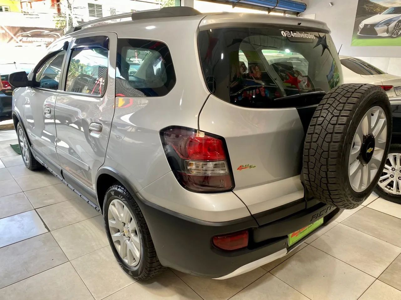 Chevrolet Spin 2015 1.8 activ 8v flex 4p automático - Foto 5