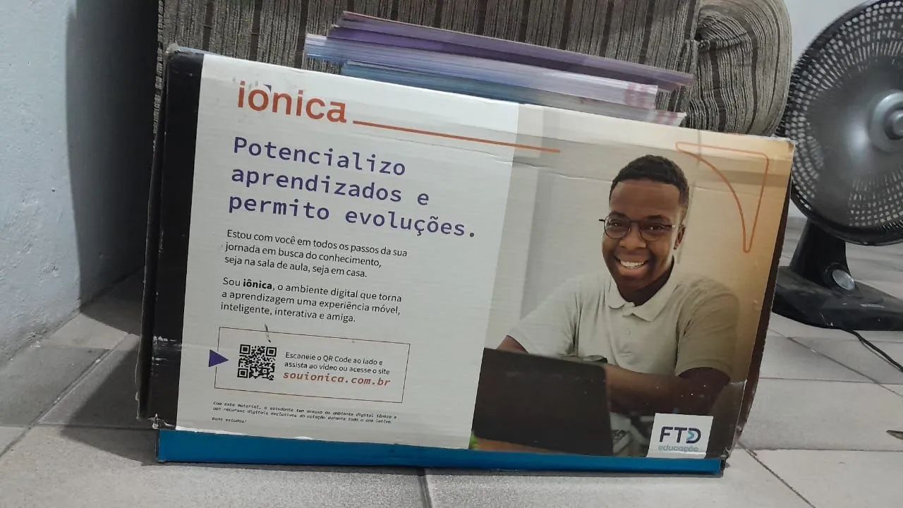 Livros Do sistema FTD do 1 ano do Ensino Médio