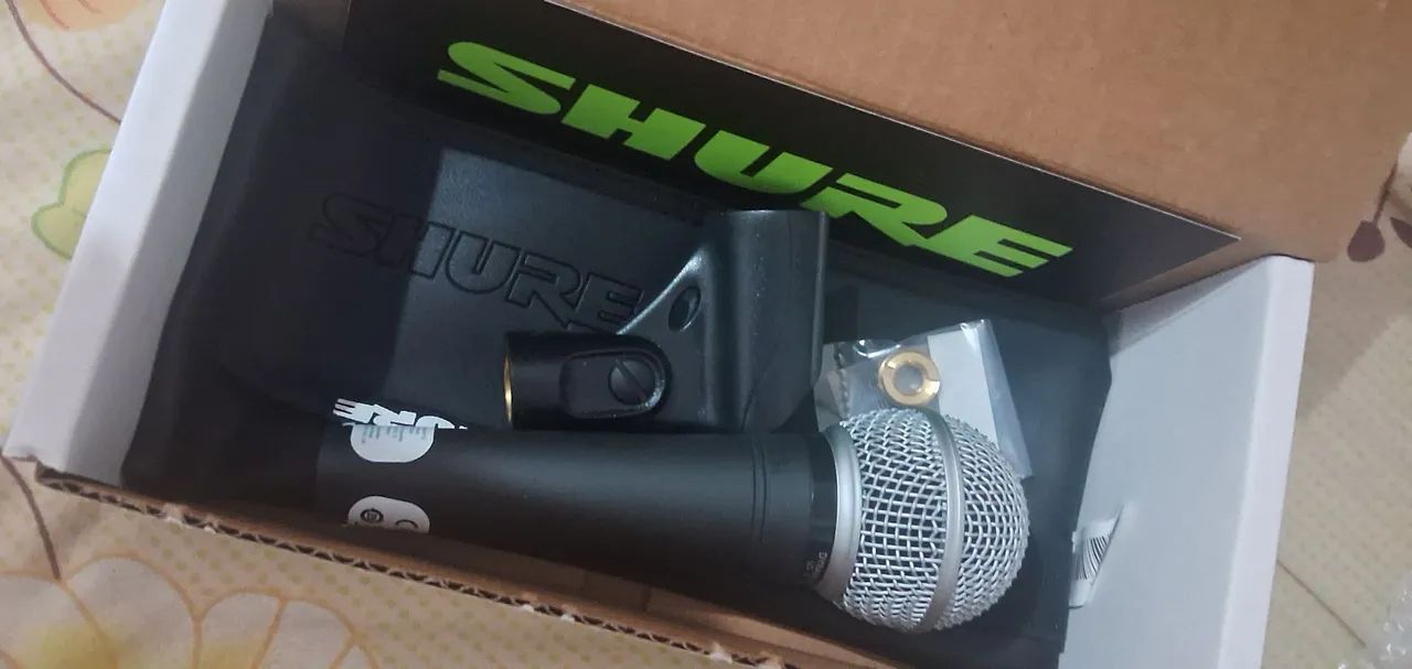 Microfone Shure SM48 Dinâmico  - Foto 2