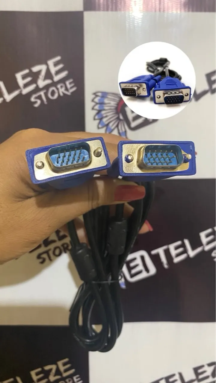 Cabo VGA para Monitor 1,5M