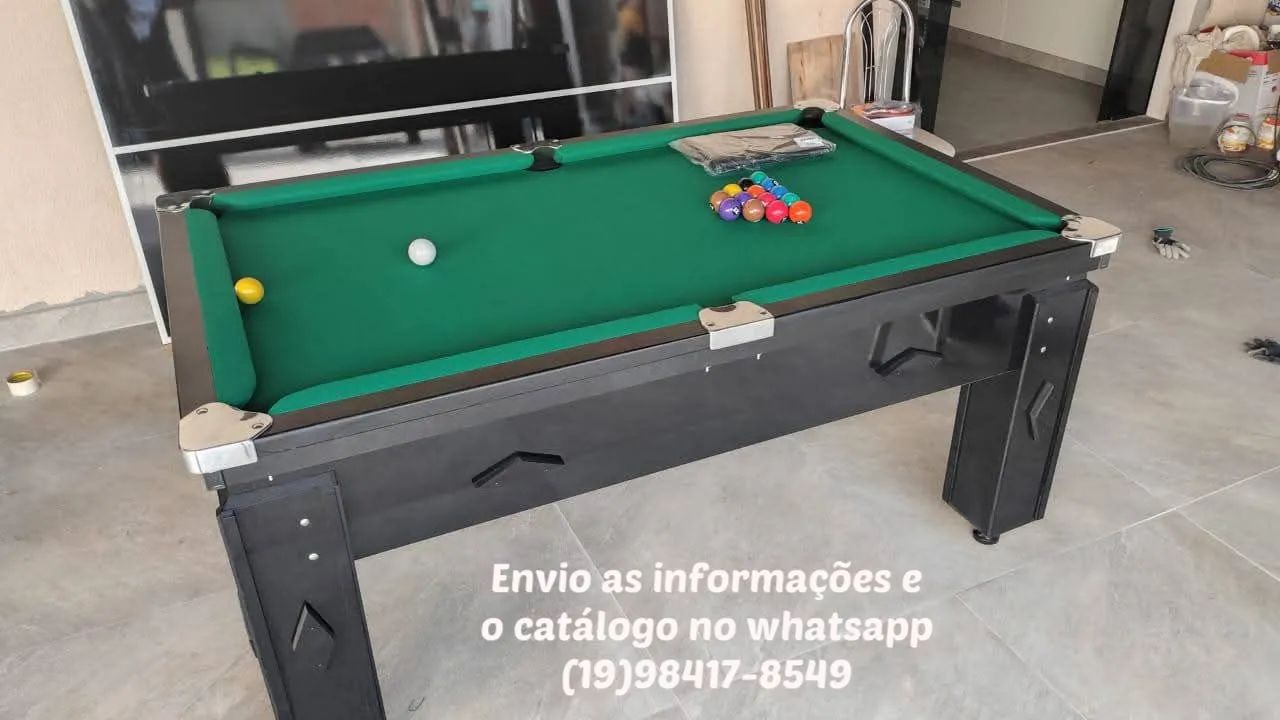 Mesa de bilhar residencial pagamento só na entrega  - Foto 2