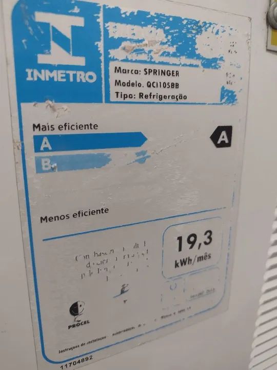 Ar-Condicionado de Janela Springer Midea Mecânico Frio 10.000 BTU/h 220V - Foto 5