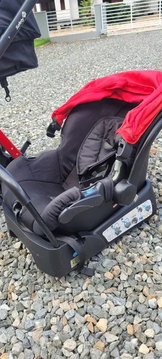 Kit carrinho e bebê conforto - Foto 3