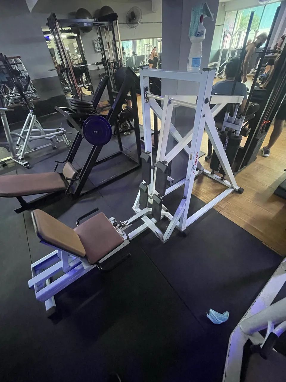 Leg horizontal de placa 