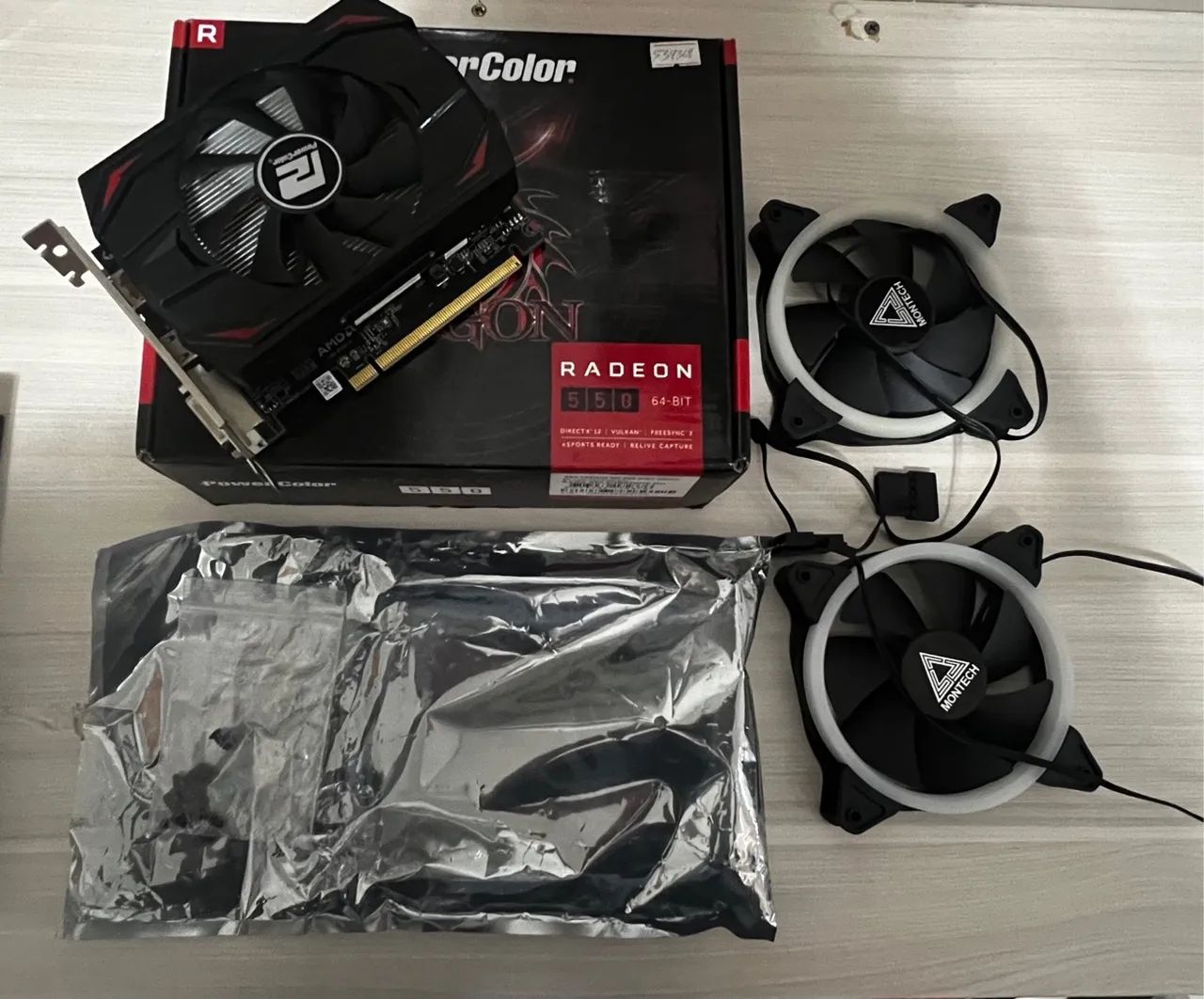 VENDO PLACA DE VÍDEO ZERADA RED DRAGON! - Foto 3