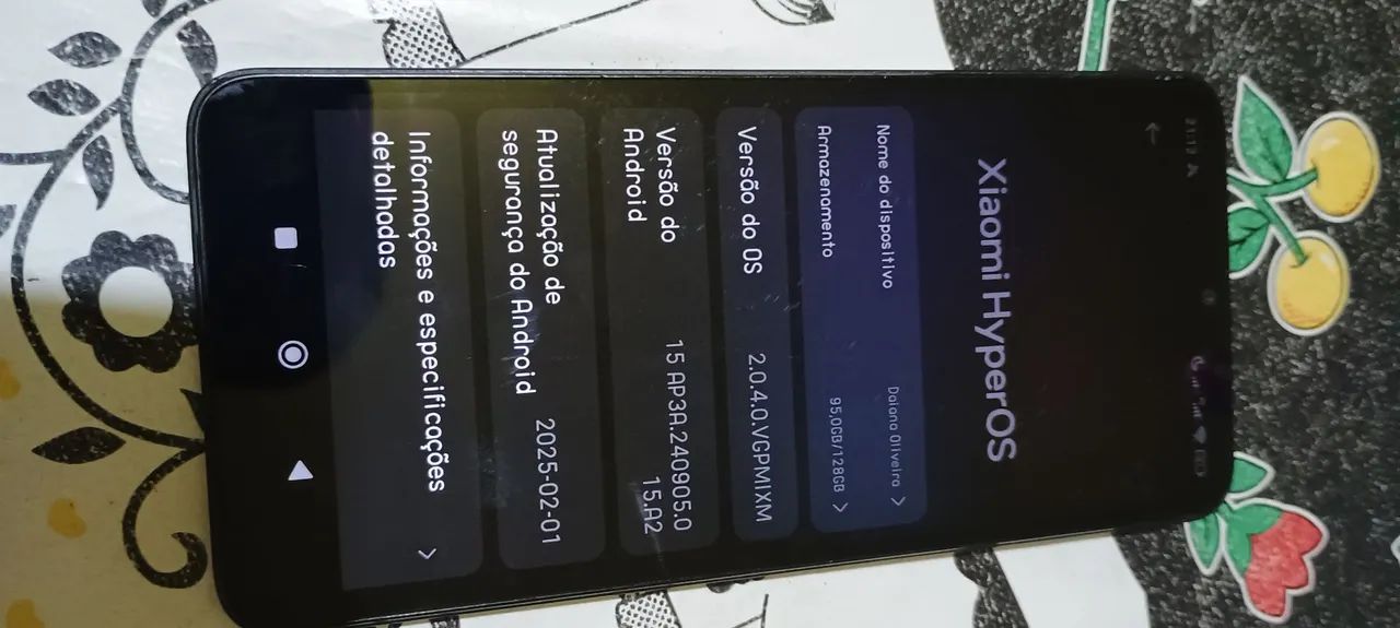 Smartphone Xiaomi Redmi 13C 128GB / 4GB RAM (Midnight Black) Preto - Foto 3