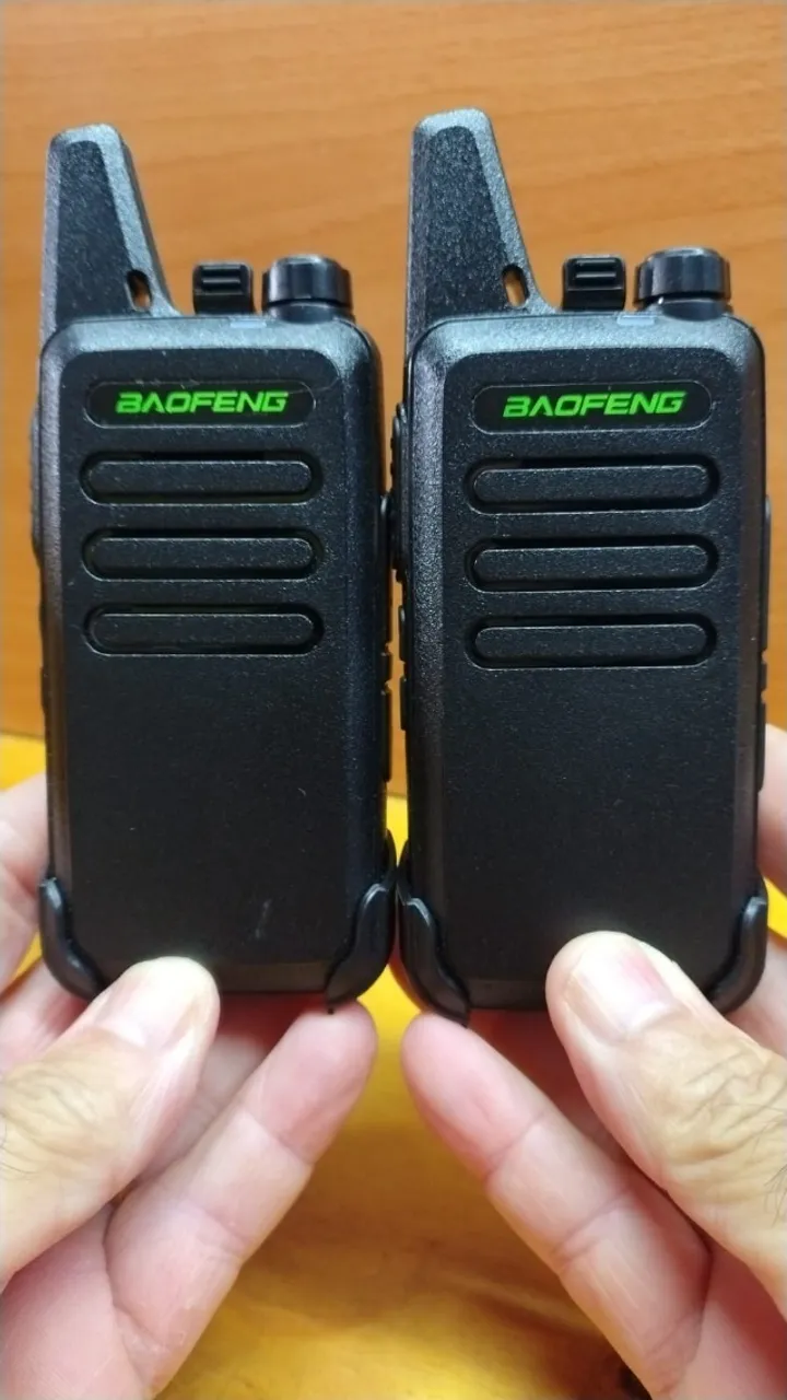 2 Rádios Baofeng Bf-t20 16 Canais