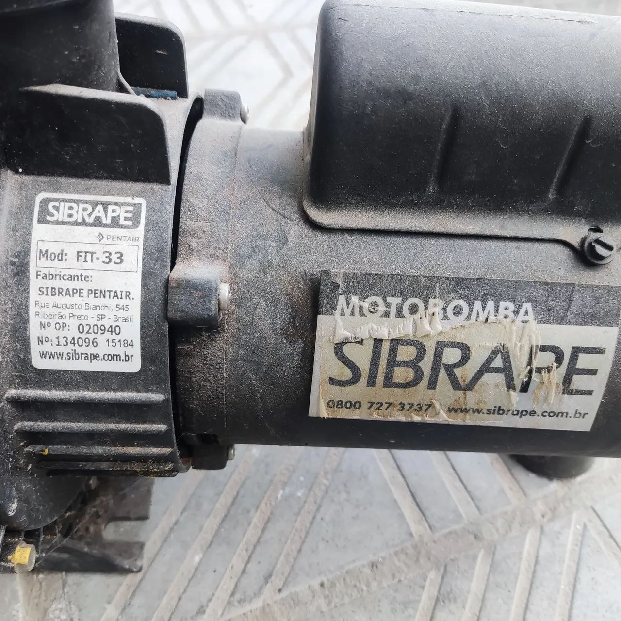 Motobomba Sibrape FIT-33 para Piscinas - Foto 2