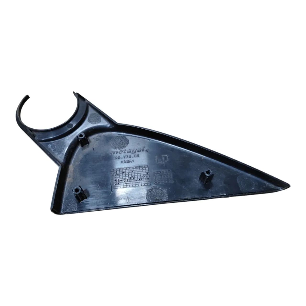 Capa Retrovisor Caminhão Tector 170e21 C/detalhe  Preto - Foto 2