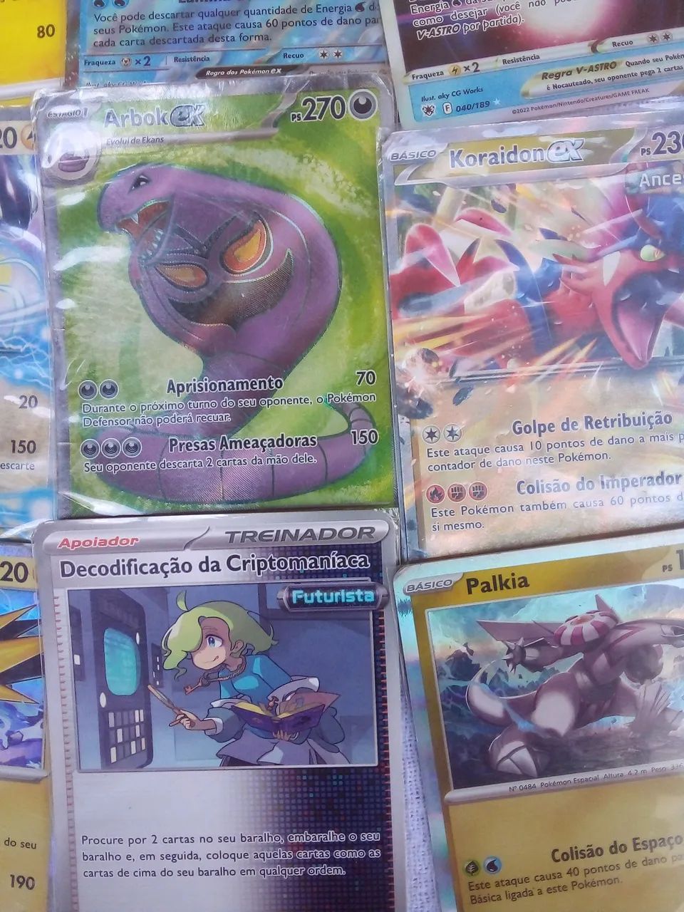 95 Cartas do Pokémon - Colecionador (analiso proposta )
