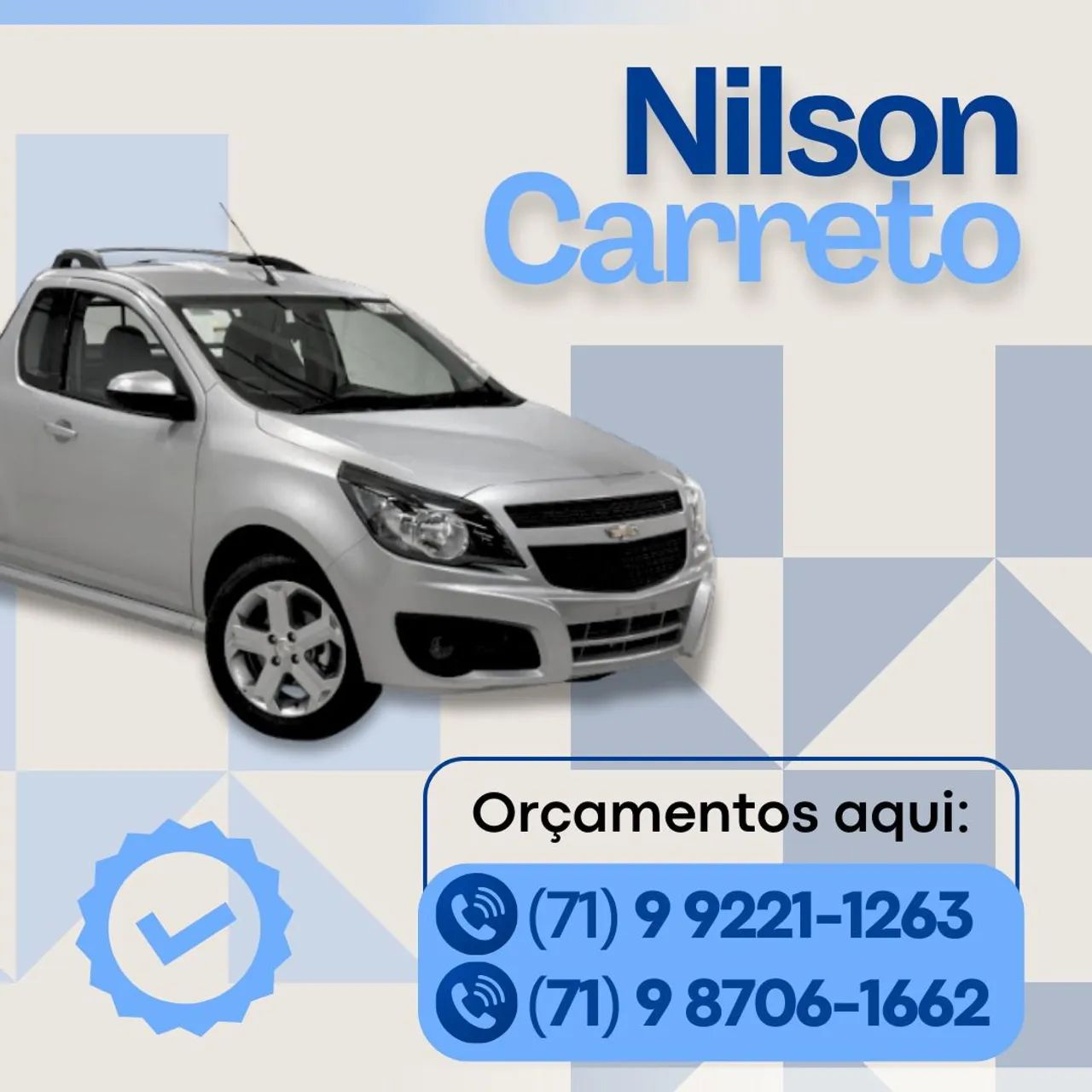 Agilidade e pontualidade * watts 