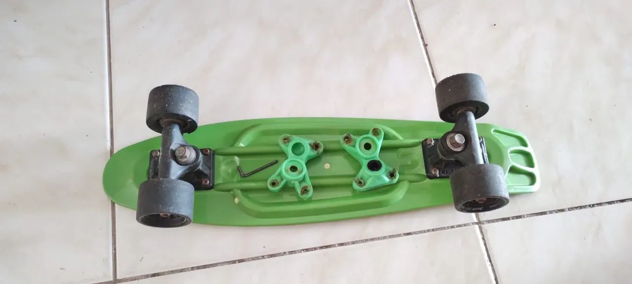 Skate Infantil Verde - Foto 2