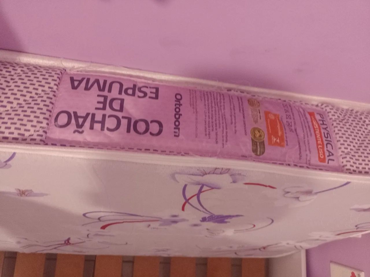 Cama montessoriana casinha com colchão ortobom - Foto 4