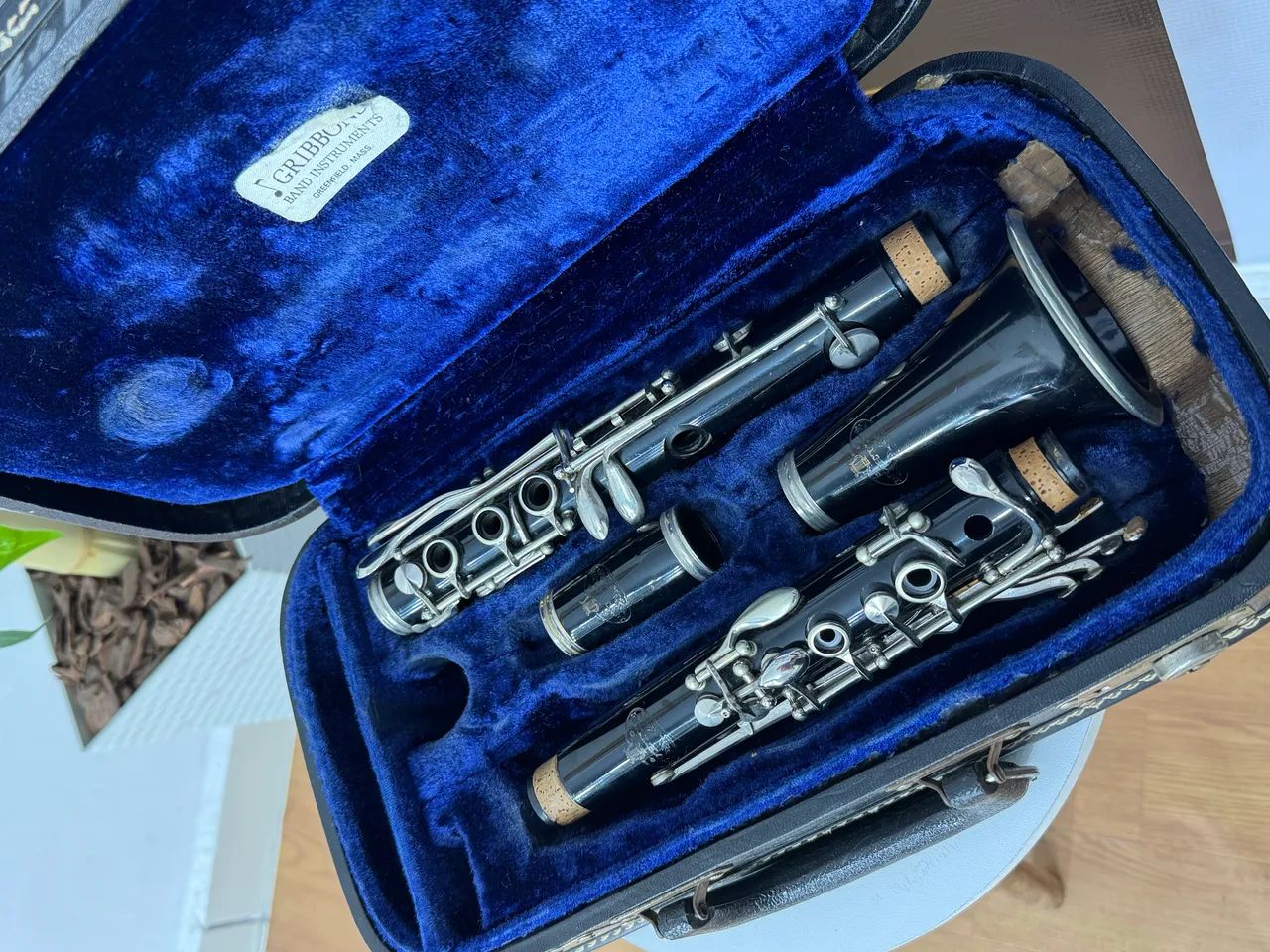 Clarinete Sib Evette Paris Buffet 64684299857282123