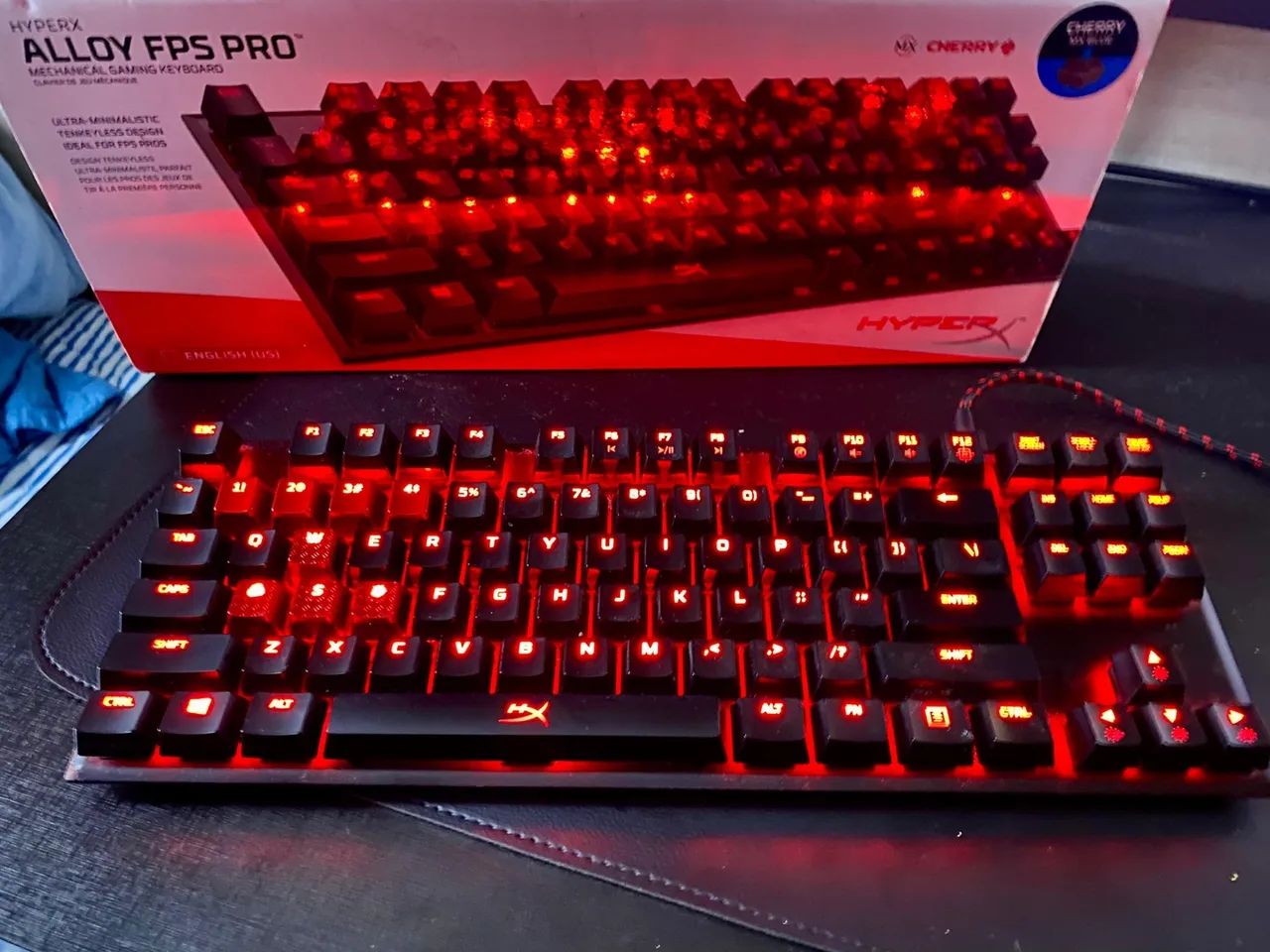 Teclado Mecânico HyperX Alloy FPS Pro - Cherry MX Blue - Foto 3