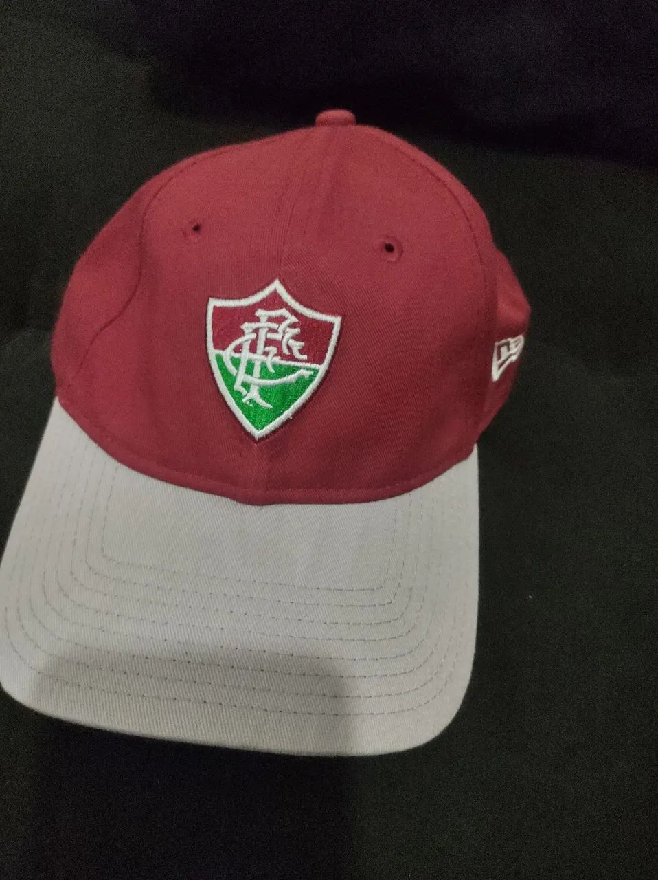 Boné Fluminense New era grená/cinza/verde