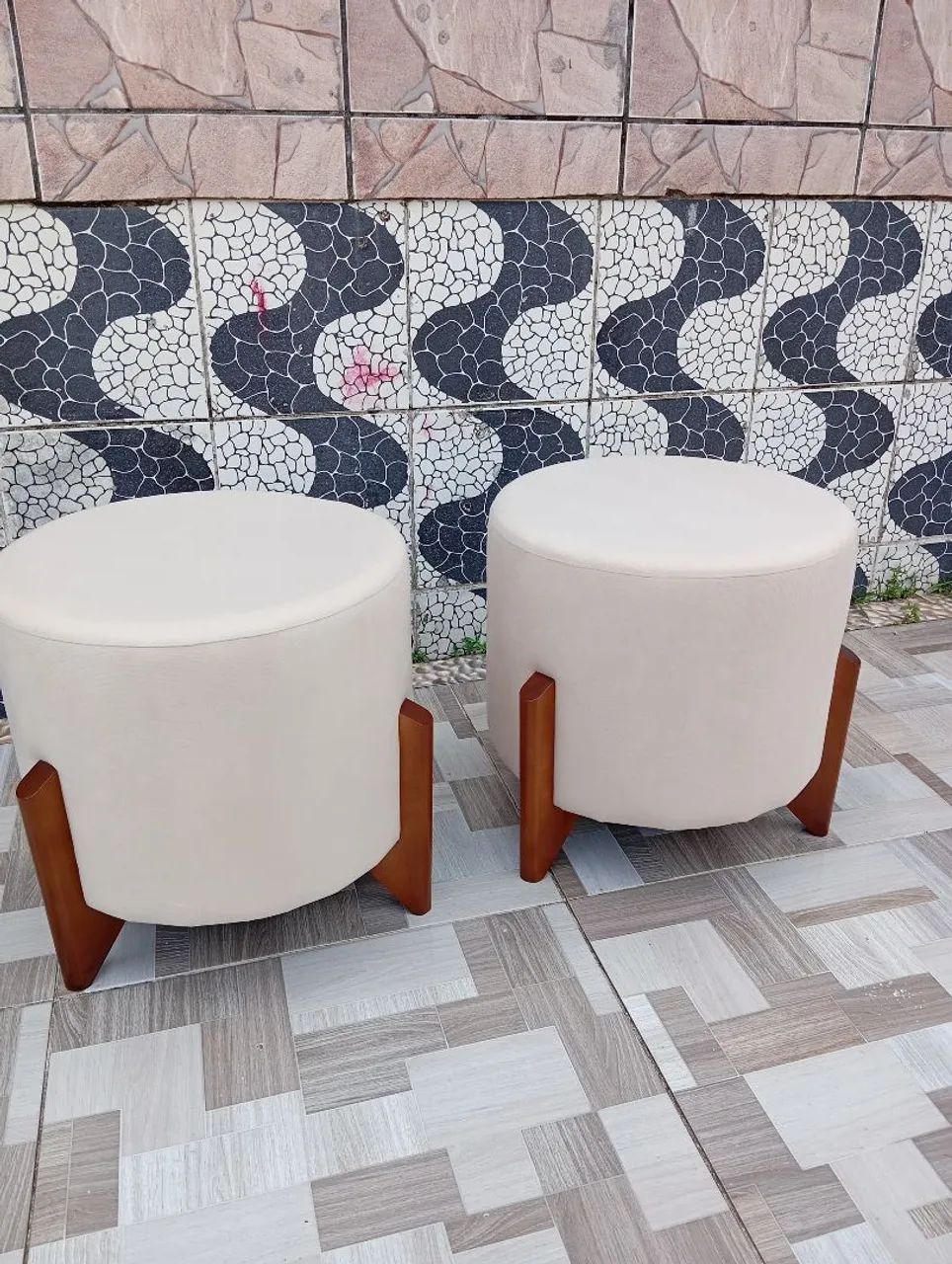 Par de Puffs novos! - Foto 3