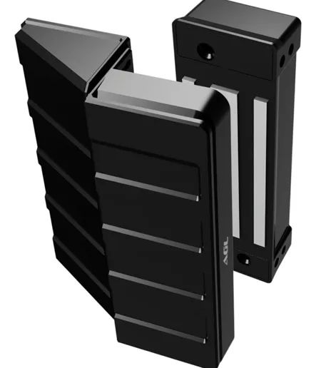 Agl Fechadura Eletromagnética Eletroimã Com Sensor de Porta 150Kg 