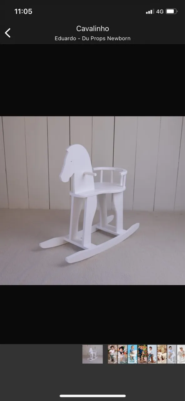 Props para ensaio fotográfico infantil
