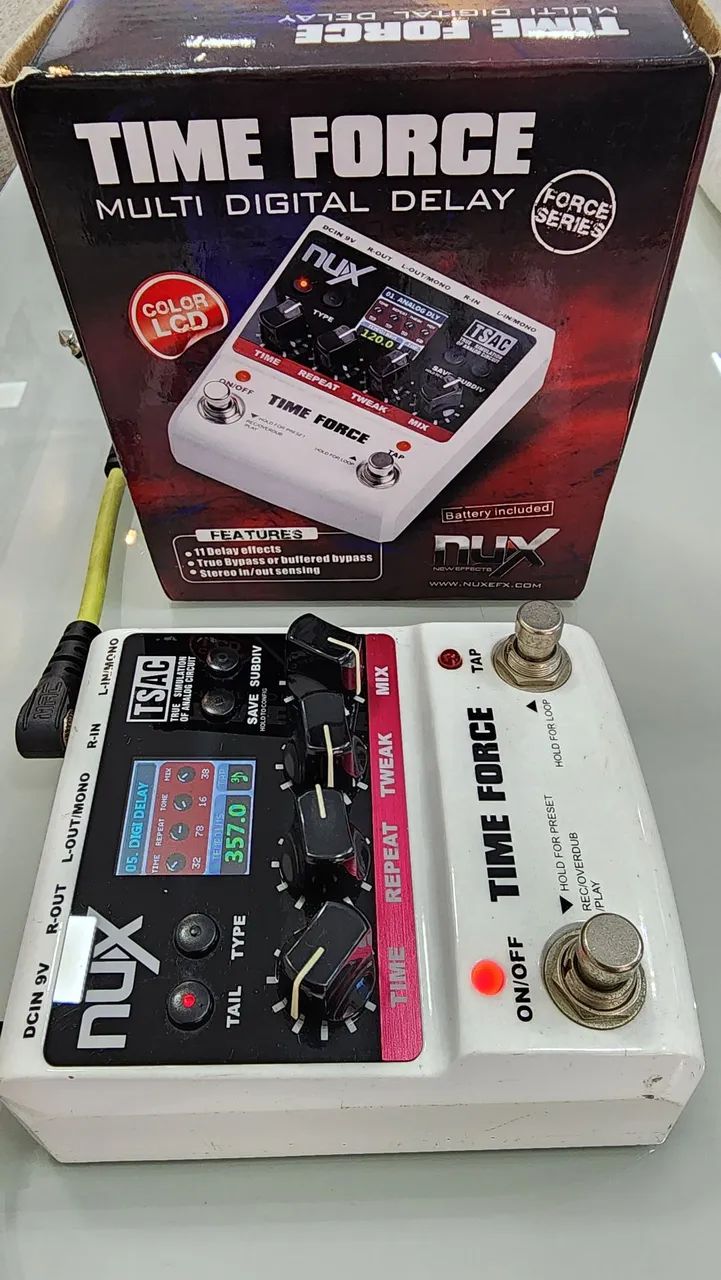 Pedal de Deley Nux Time Force  - Foto 3