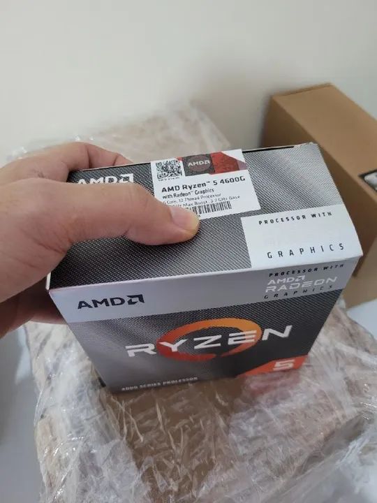 Ryzen 5 4600G Cooler Box Lacrado!!
