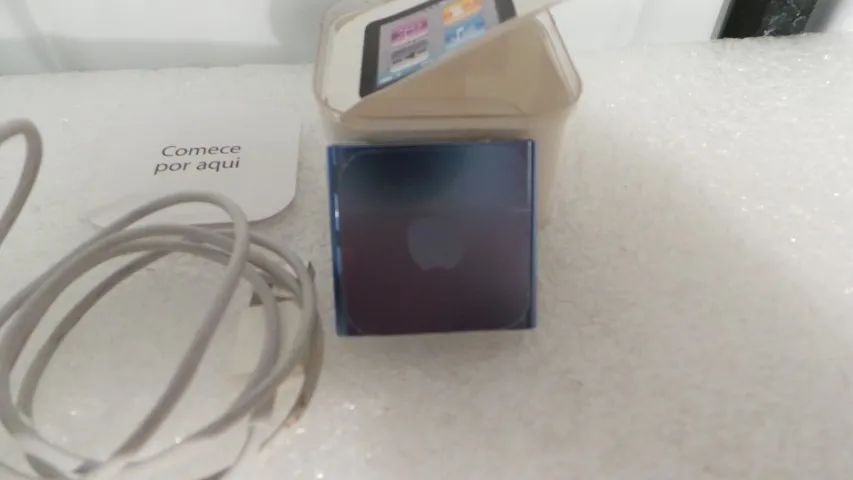 IPOD NANO 8 GB BLUE FUNCIONANDO RARIDADE!! - Foto 3