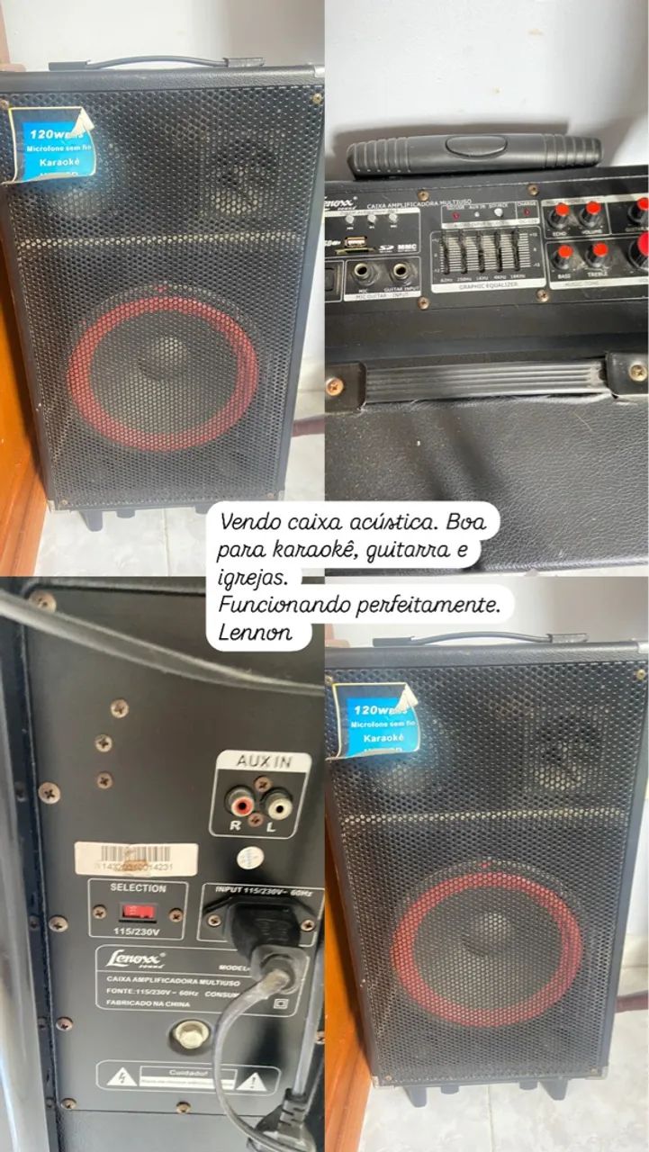 Caixa acústica Lennox 