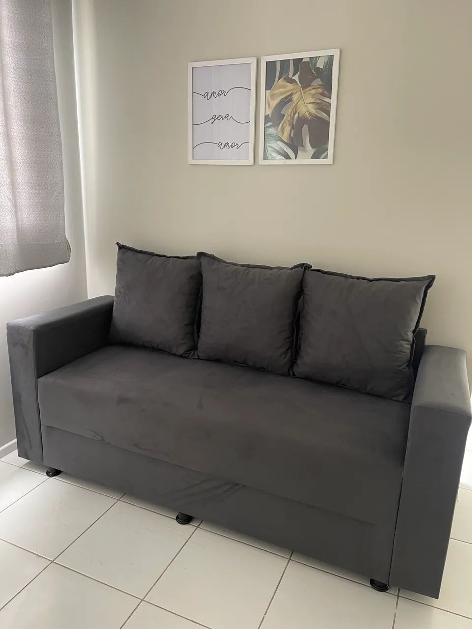 Sofá 3/2 PREÇO BAIXO DE FÁBRICA , pague SOMENTE na entrega!! - Foto 2