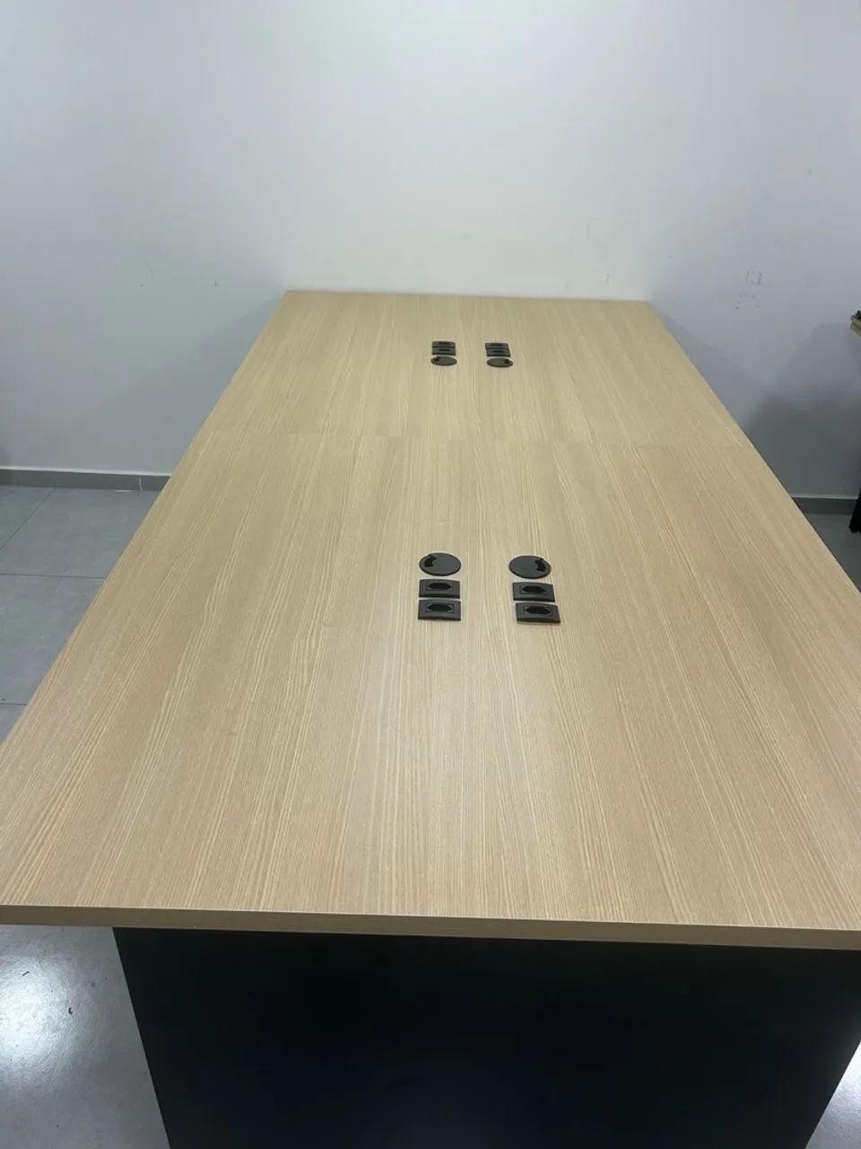 MESA PARA ESCRITÓRIO ESTAÇÃO DE TRABALHO EM MDF NOVA - Foto 3