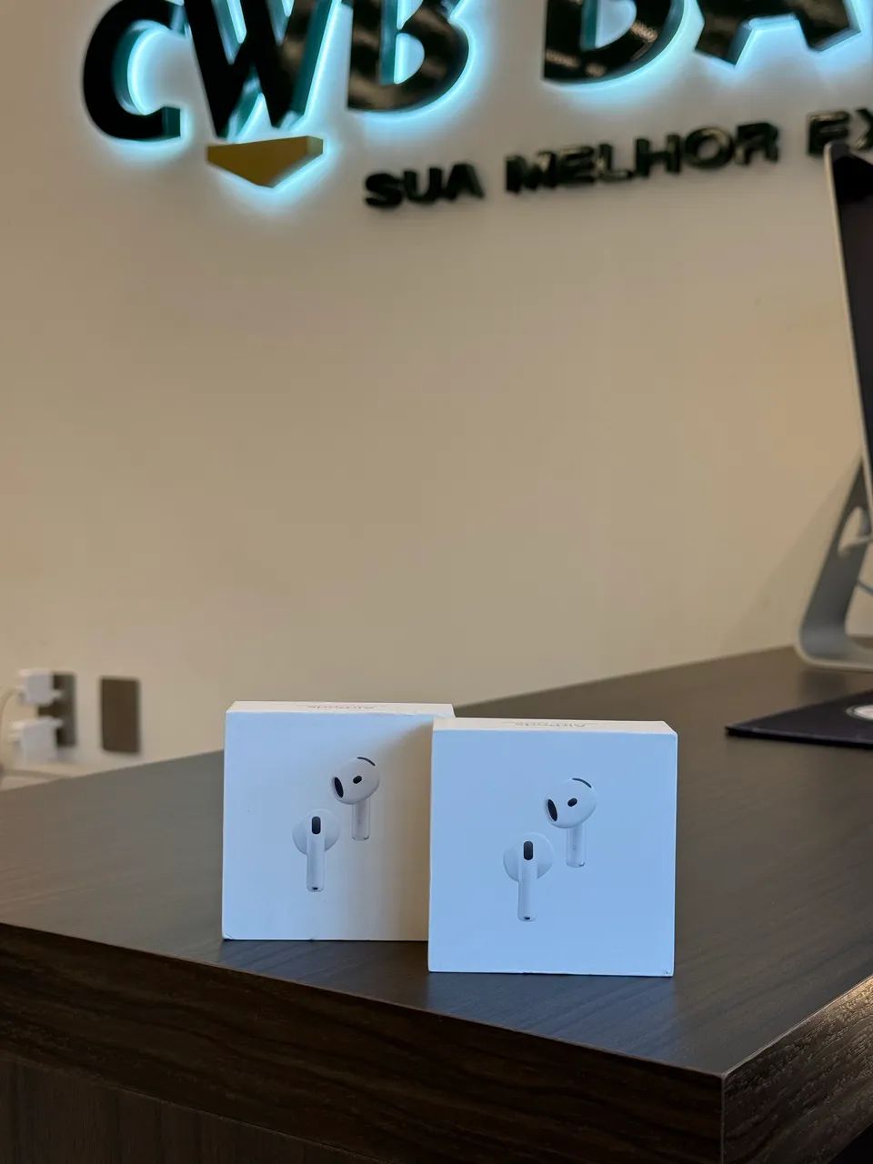 AirPods 4 com Cancelamento de Ruído Original Apple | Promoção | Loja Física 