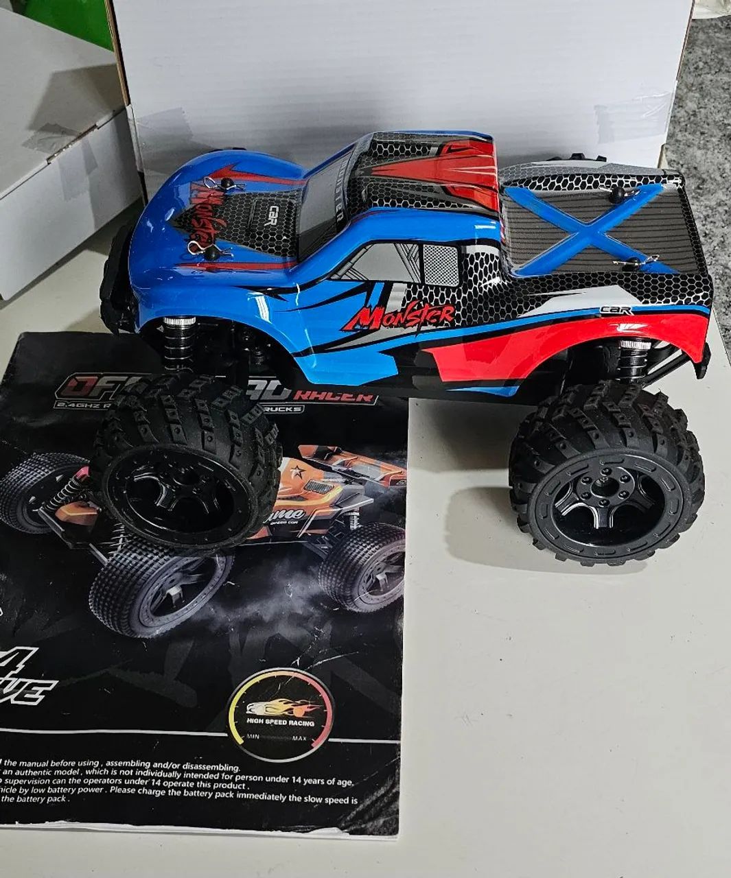 Automodelo Elétrico moster