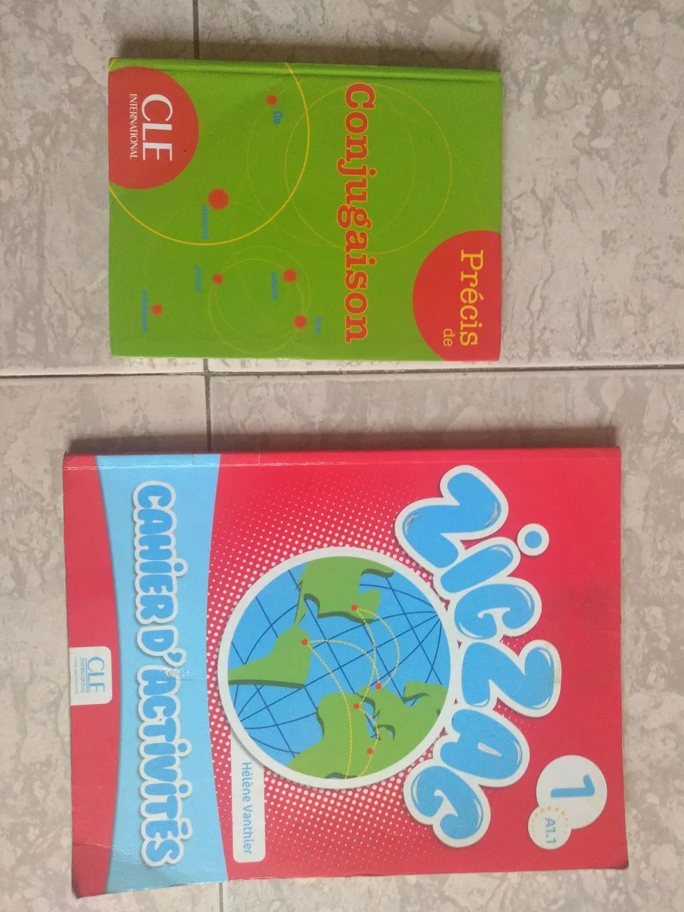 Gramática Francesa Precis Conjugaison e Zig Zag 1 - Foto 2