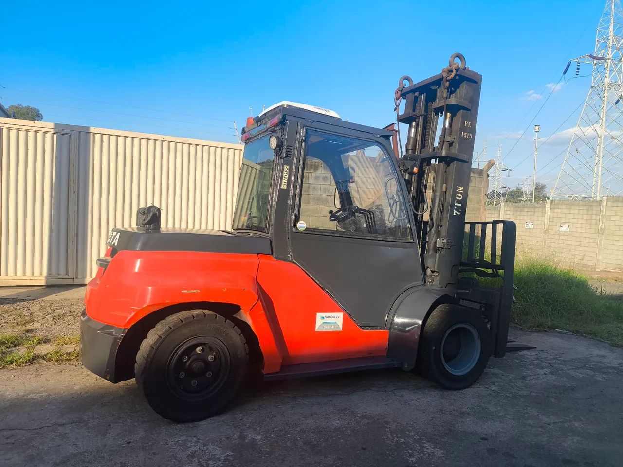 Empilhadeira Toyota  7.0  Ton -  automática - Excelente Estado - Foto 2