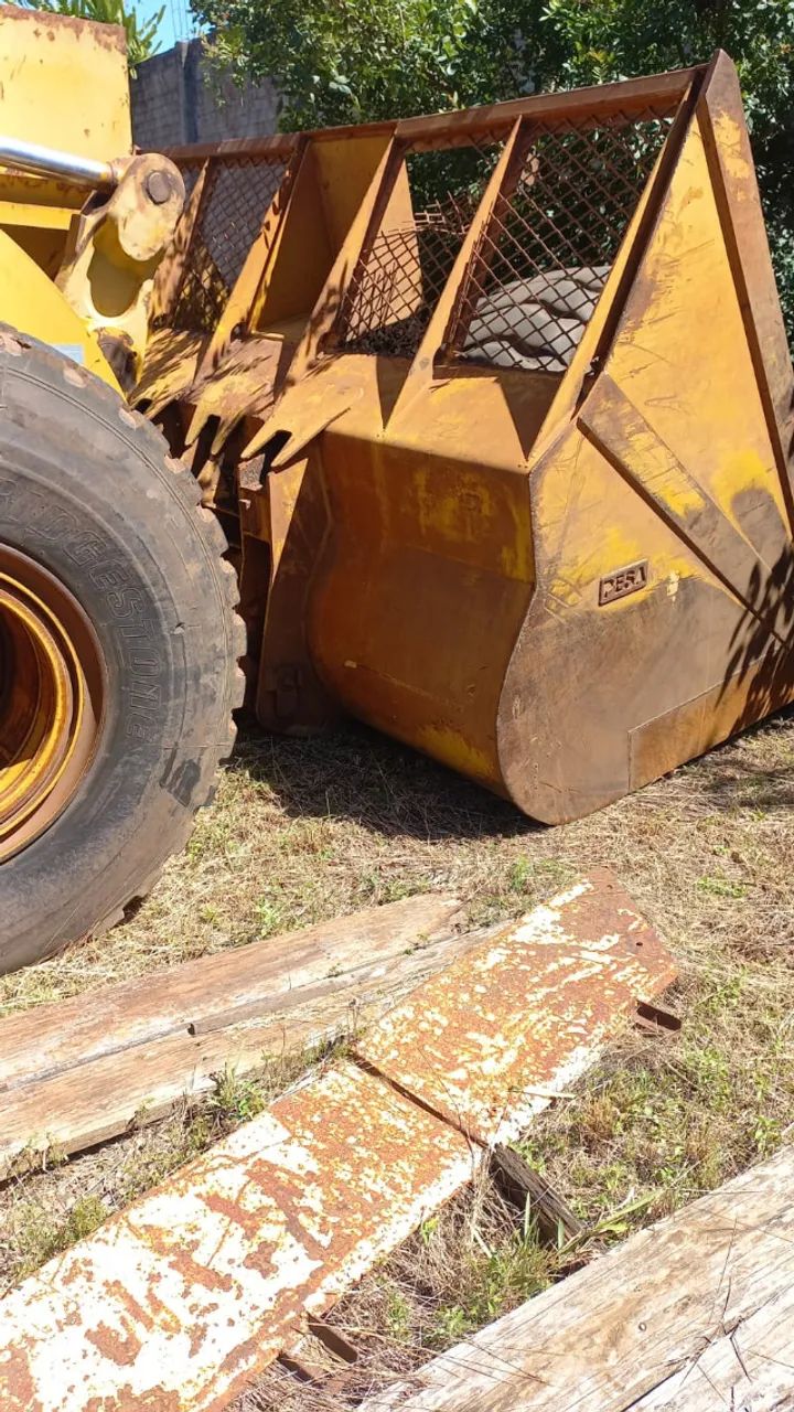 Concha caçamba para pá carregadeira Caterpillar 950H para cavaco ou bagaço de cana - Foto 7