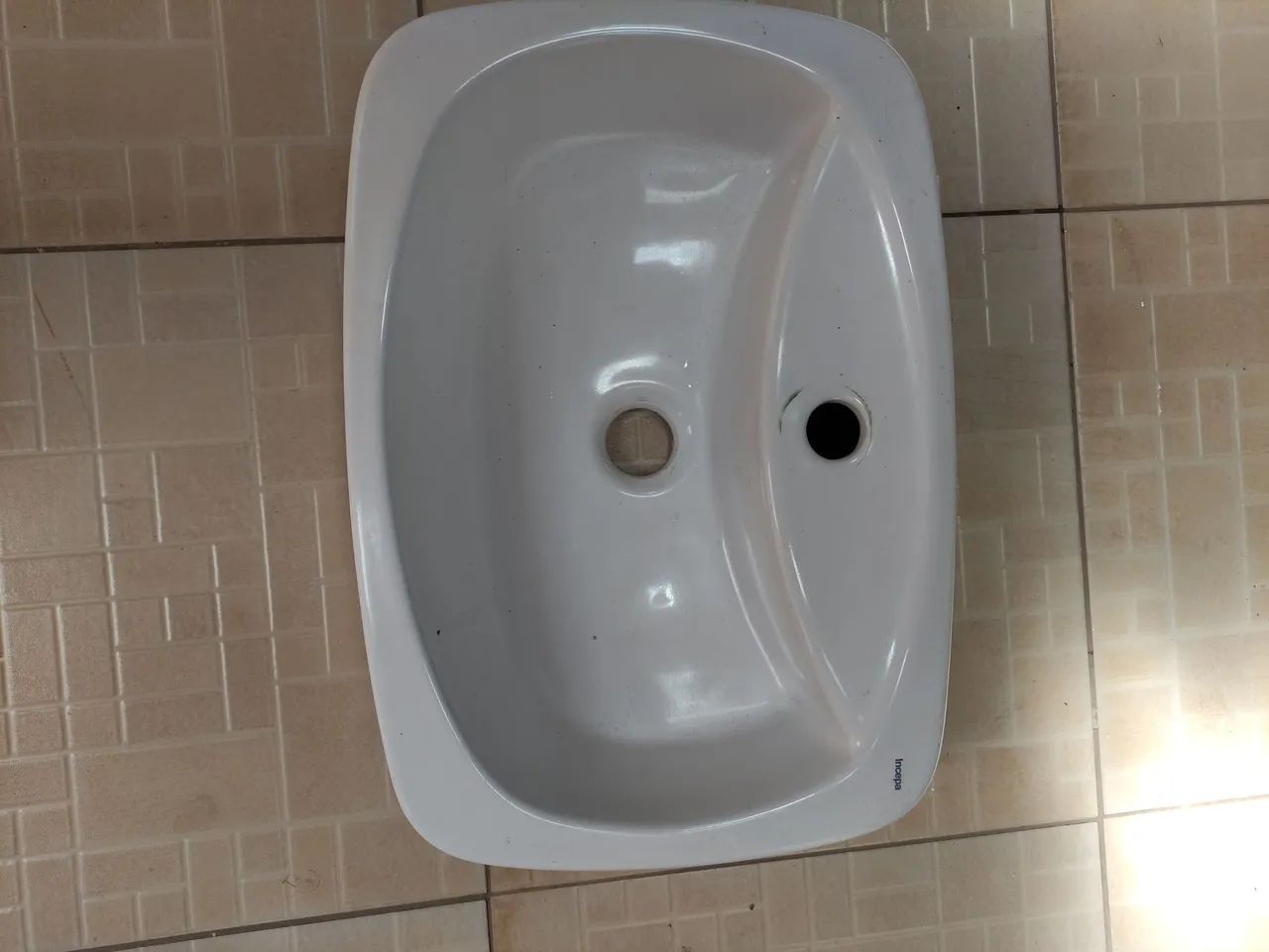 Pia para banheiro _ Cuba incepa 50x36x12 - Foto 4