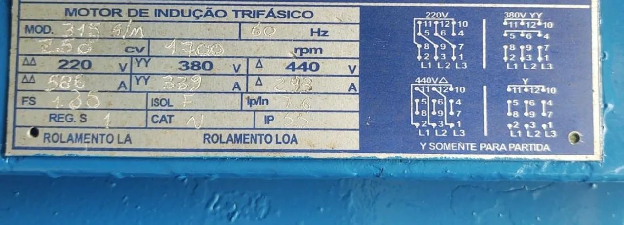 Oferta Motor 250 Cv Weg W21 - Foto 3