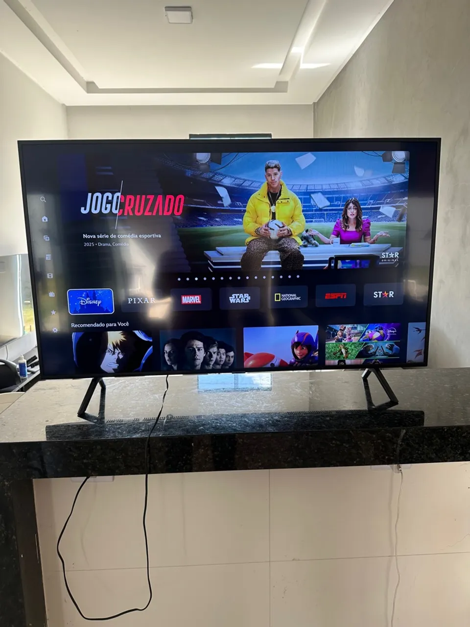 Smart TV Samsung 55 polegadas 4k entrego