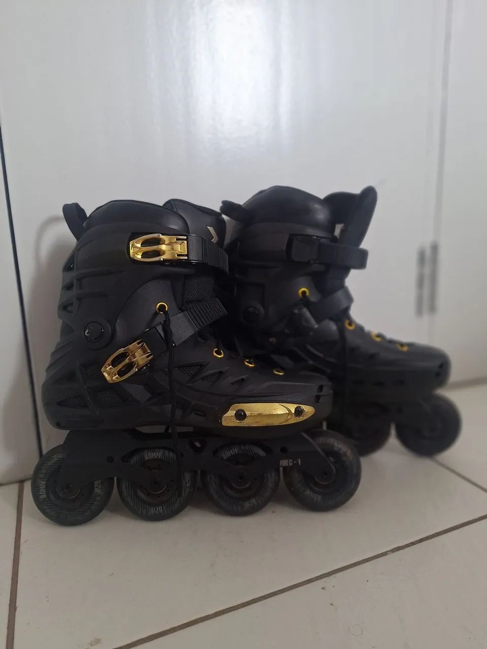 Vendo Patins Oxer Darkness Gold - Foto 3