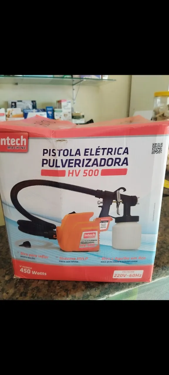 Pistola elétrica nova