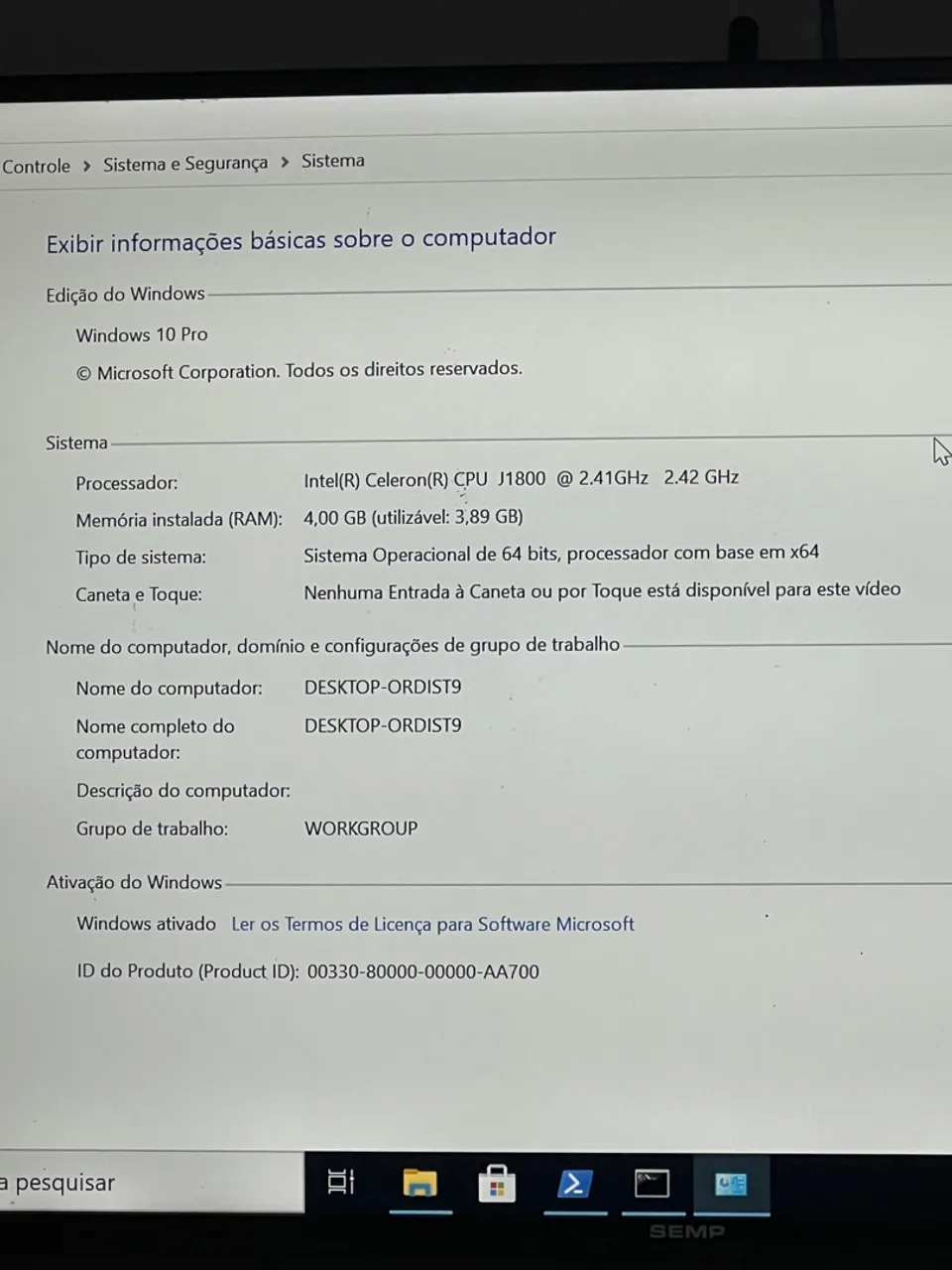 Vendo CPU muito rápido processador Intel