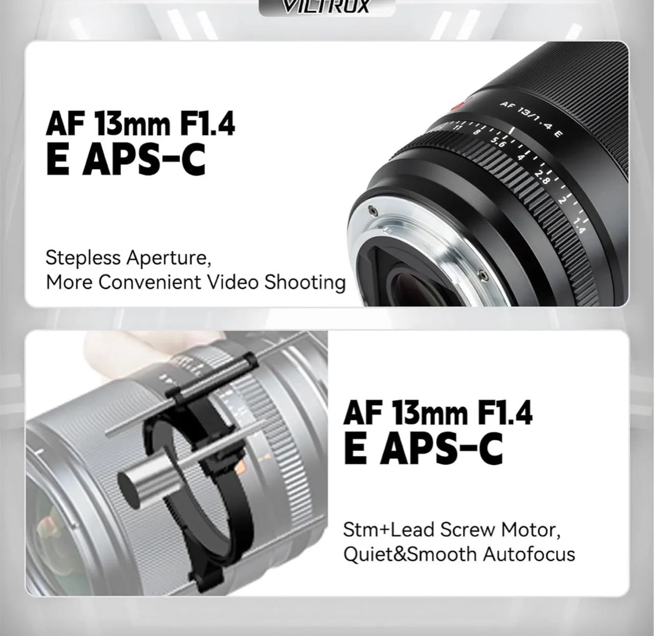 Lente Viltrox 13mm 1.4 E para Câmeras Sony E-Mount - Foto 3