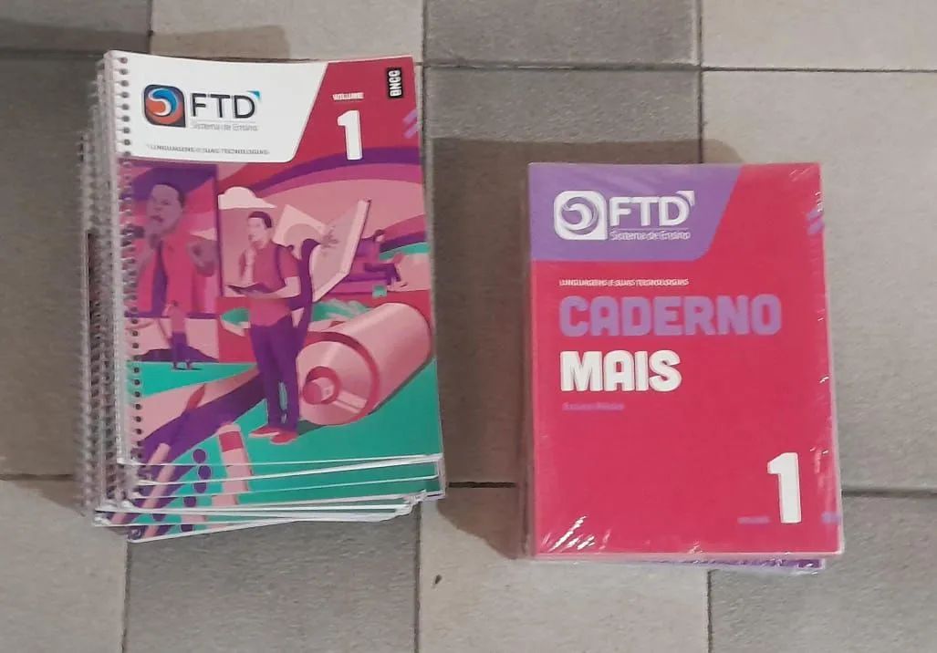Livros Do sistema FTD do 1 ano do Ensino Médio - Foto 2