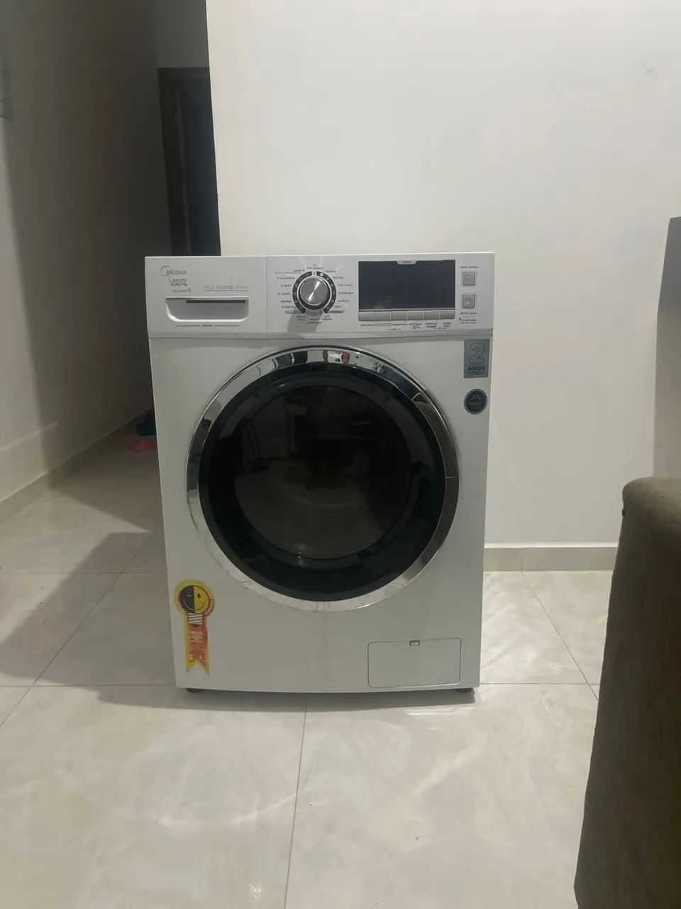 Lava e seca novinha 10,2 inverter smart pouco uso impecável  - Foto 3
