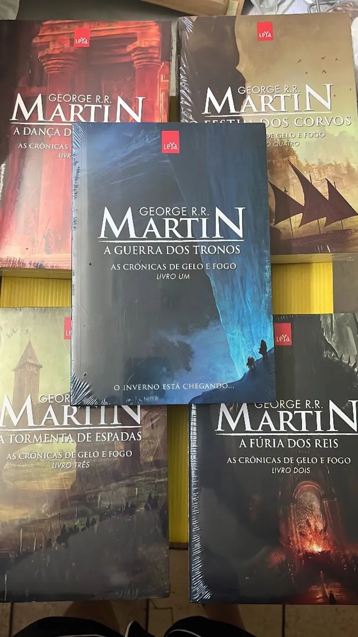 Coleção As cronicas de gelo e fogo Nova